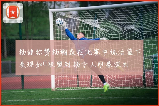 杨健称赞杨瀚森在比赛中统治篮下表现如G联盟时期令人印象深刻